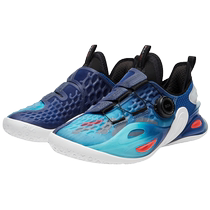FILA Childrens Velcro Sports Shoes 2024 Summer New Breathable Tennis Shoes for Middle and Large Boys and Girls