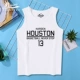 Simpson mùa hè áo cotton thương hiệu áo thun không tay nam sinh viên bóng rổ thể thao thể thao đáy quần áo bãi biển - Áo vest cotton áo vest trung niên