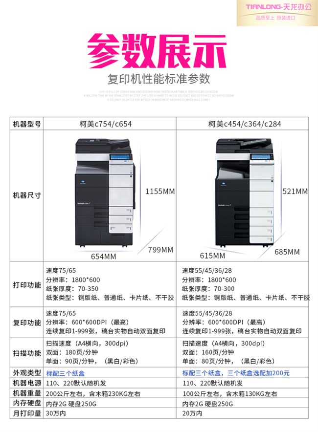 Kemei 364 454 554 654 754 máy photocopy màu đen và trắng tốc độ cao A3 + quét bản sao in - Máy photocopy đa chức năng