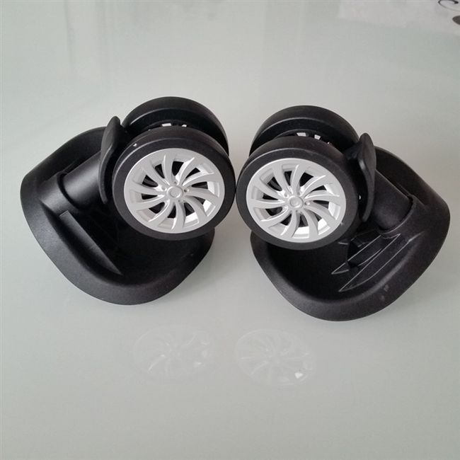 Hành lý đen phụ kiện liên quan câm hành lý hành lý phụ kiện hành lý phổ quát bánh xe đẩy trường hợp bánh xe hộp phụ kiện túi gucci