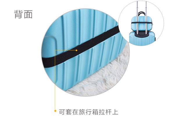 Hành lý phụ kiện hộp lưu trữ hộp hành lý mỹ phẩm trường hợp hành lý phụ kiện liên quan đến bột lớn mỹ phẩm mini 14 inch cách sử dụng túi bọc vali