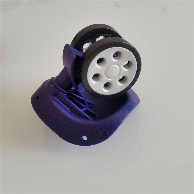 Hộp hành lý nhỏ phụ kiện liên quan đến hành lý bánh xe vạn năng bánh xe trường hợp bánh xe màu đỏ một lót vali