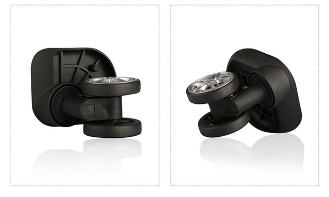 Phụ kiện hành lý W218 phụ kiện hành lý caster phụ kiện hành lý có thể tháo rời bánh xe hai bánh bánh xe vali