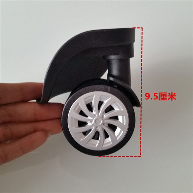 Hành lý đen phụ kiện liên quan câm hành lý hành lý phụ kiện hành lý phổ quát bánh xe đẩy trường hợp bánh xe hộp phụ kiện túi gucci