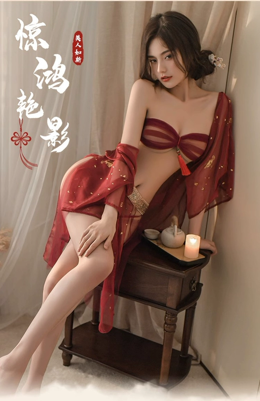 Xu hướng quốc gia cổ phong cách đồ ngủ Đôn Hoàng Flying Girl cosplay đồng phục sexy Hanfu trang phục biểu diễn múa kỳ lạ