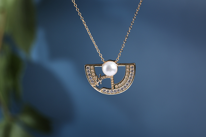 (Shengjing presents) Shenyang Palace Museum Wengenesis-Costume Series Silver Necklace