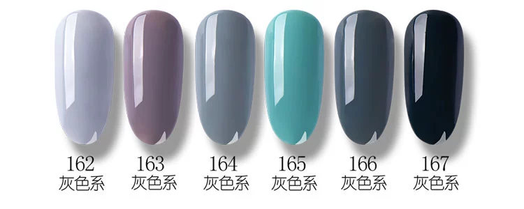 Nail Ba Lan 2019 Thời trang mới Rượu vang đỏ 6 Chai Set Nail Phot Liệu pháp Barbie Nail Ba Lan Keo chính hãng - Sơn móng tay / Móng tay và móng chân