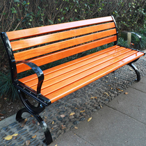 Capgemini wood park chair leisure chair park chair anticorrosive wood outdoor bench stool solid wood backrest seat