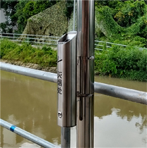 Large quantity discount stainless steel ash column suction and drop barrel small telephone pole smoke extinguisher wall-mounted ash collector