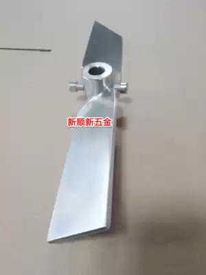 304 stainless steel two-blade mixing paddle sewage treatment agitator high viscosity material one-word paddle dispersion plate