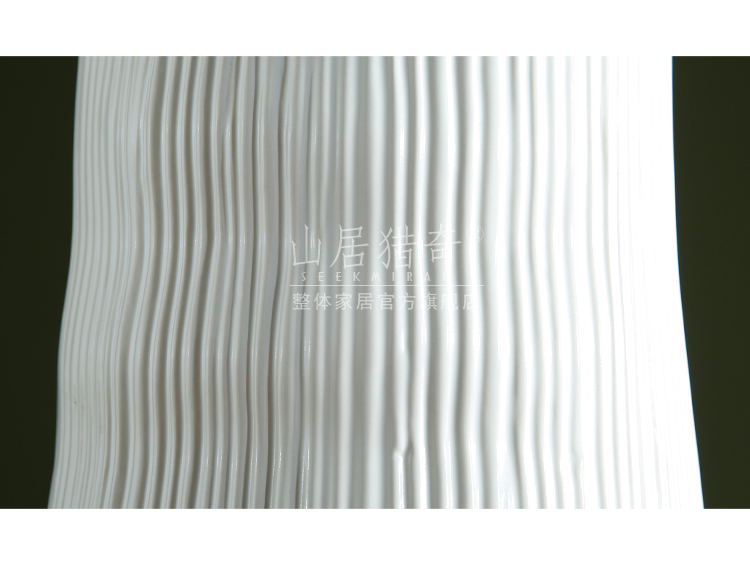 The modern new Chinese style vertical stripes pottery vase creative ceramic art flower arranging show home furnishings furnishing articles