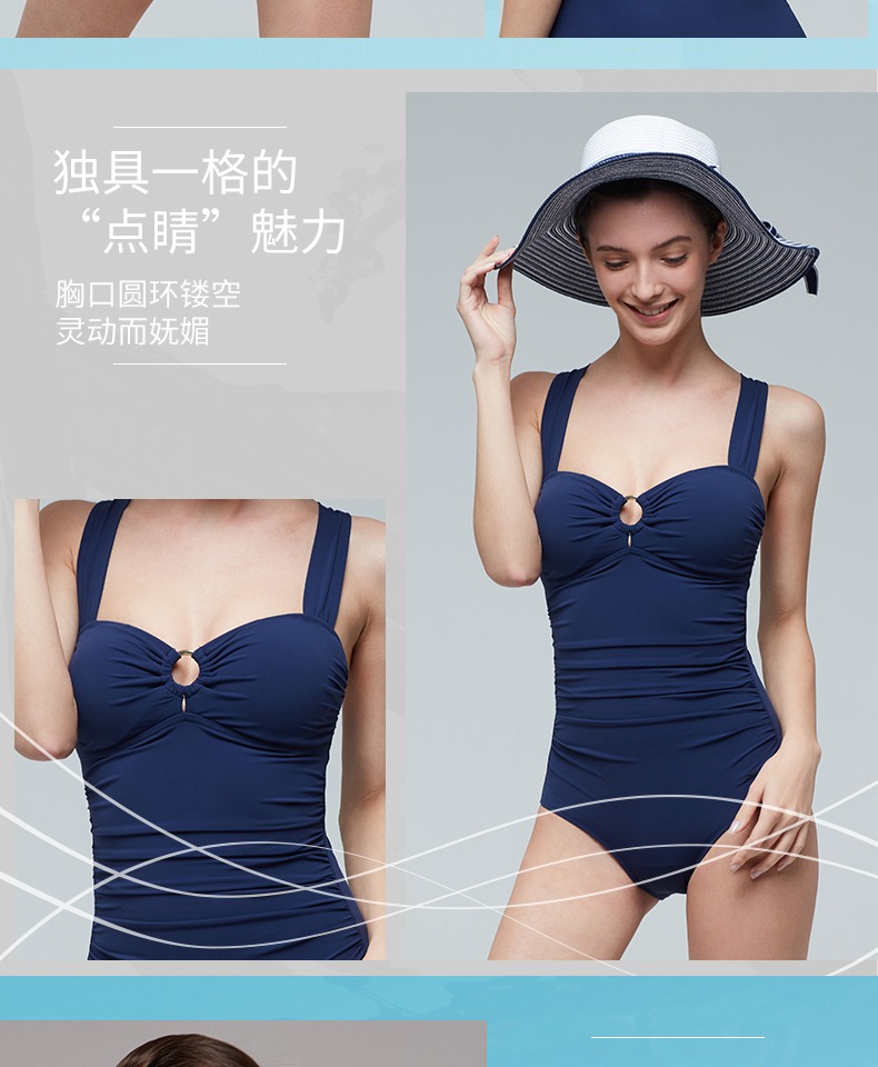Speedo Điêu khắc / Bộ sưu tập phong cách Stones Speedy Tập hợp dây đeo bụng - Bộ đồ bơi One Piece đồ bơi liền thân