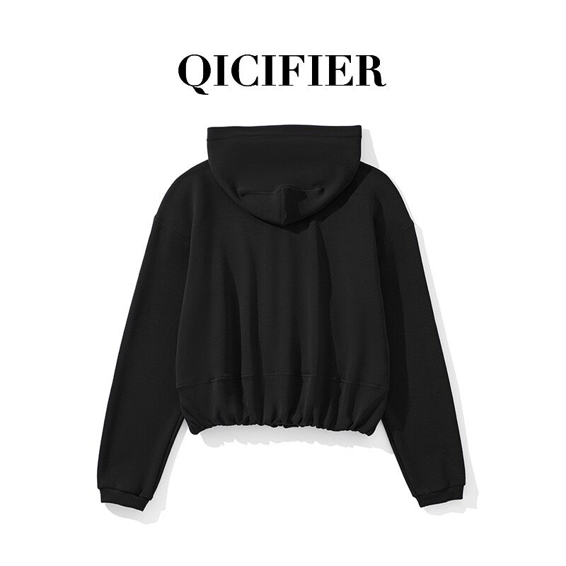 Куртка для йоги 新款糯米休闲瑜伽上衣跑步运动健身拉链连帽衫瑜伽卫衣女5219 Thousands of colored phyl