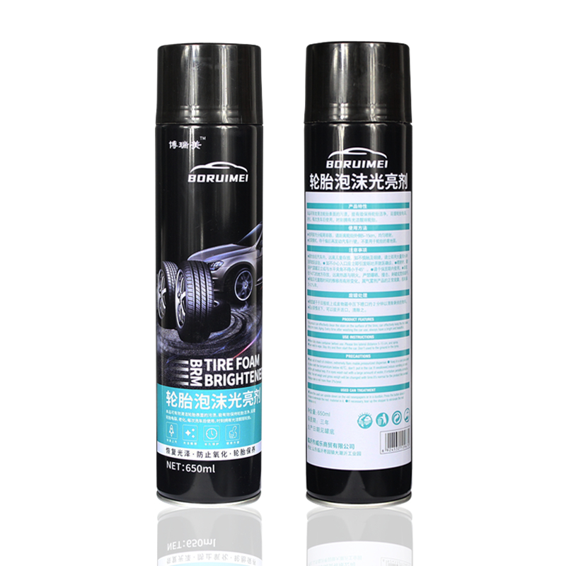 Car Tire Foam Polish Tire Wax Tire Foam Cleaner Tire Glaze Tire Cleaner Polish