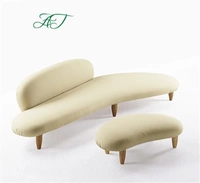 Thiết kế nội thất sofa Bắc Âu cổ điển đơn giản thời trang đồ nội thất sofa cobblestone sofa giải trí tiếp tân sofa ghế tiffany