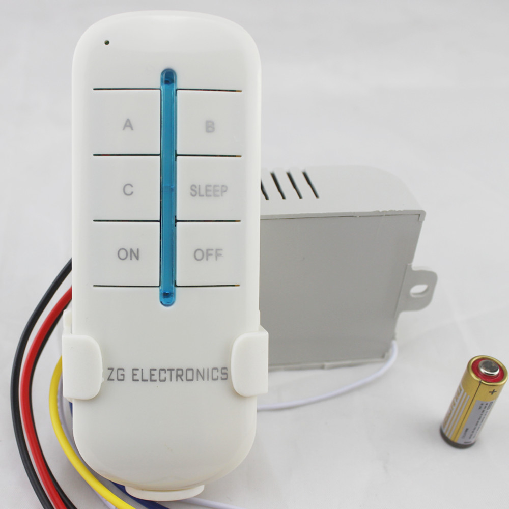 3 - way remote control switch intelligent wireless remote control 220V three - way wireless remote control