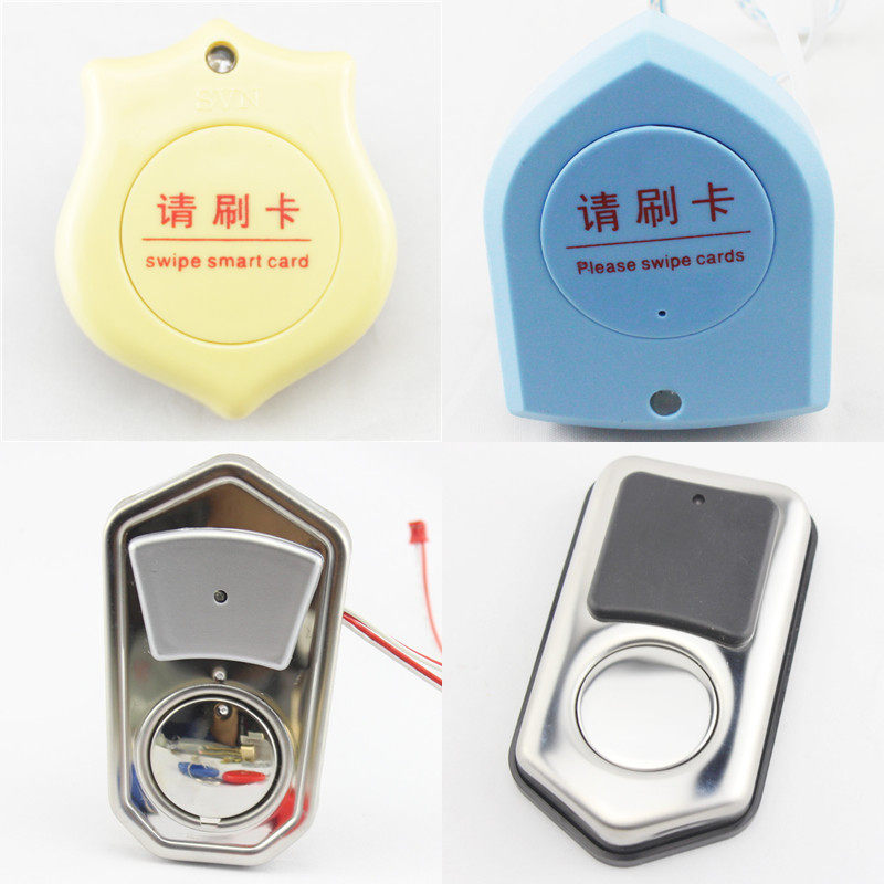 Lock accessories stainless steel swiping card lock ID IC ID encryption CPU external reading head reading head manipulator motor