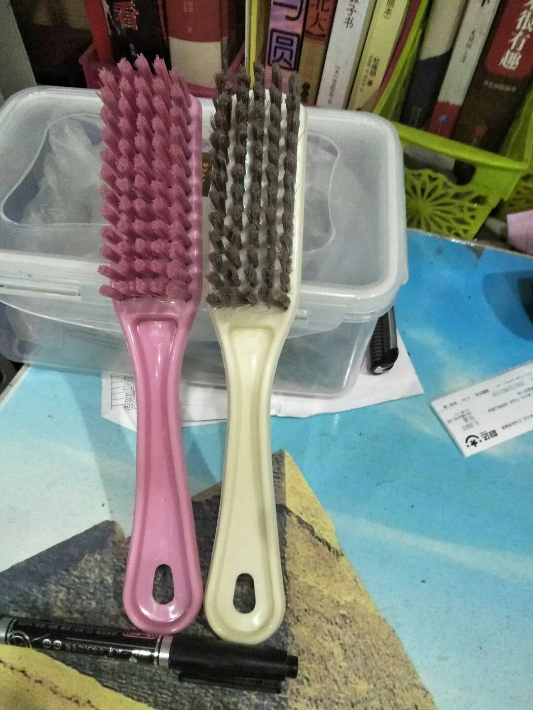 Revitalizing SAM2039 Plastic PP Long Handle Brush Shoe Brush Cleaning Brush Full 39