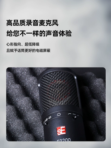 Профессиональный микрофон, картхолдер, комплект