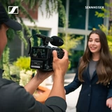 Sennheiser MKE600 зеркальная камера микрофон запись интервью видеоблог съемка микрофильмов конденсаторный микрофон