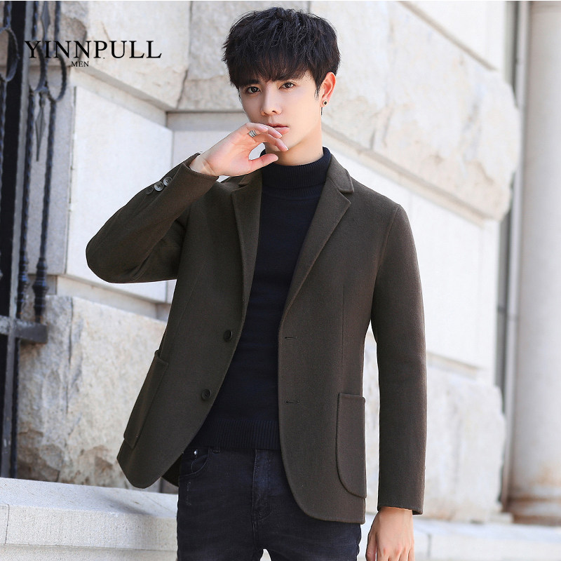 short wool jacket mens