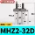 xylanh mal32x125 Xi lanh ngón tay khí nén loại SMC MHZ2-10D16d20d25d32D40D kẹp thao tác song song HFZ xylanh mal32x125 xi lanh khí nén vuông