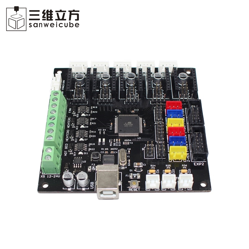 Bo mạch chủ máy in 3D KFB-2.0 Bảng điều khiển chính bảng điều khiển tương thích với các đường dốc1.4 - Phụ kiện máy in