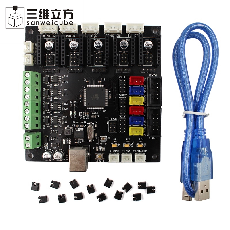 Bo mạch chủ máy in 3D KFB-2.0 Bảng điều khiển chính bảng điều khiển tương thích với các đường dốc1.4 - Phụ kiện máy in