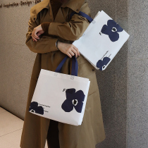 Retro minimalist non-woven handbag Waterproof Clothing Shop Bags Gift Bags Upscale Shopping Customised Gift Wrapping