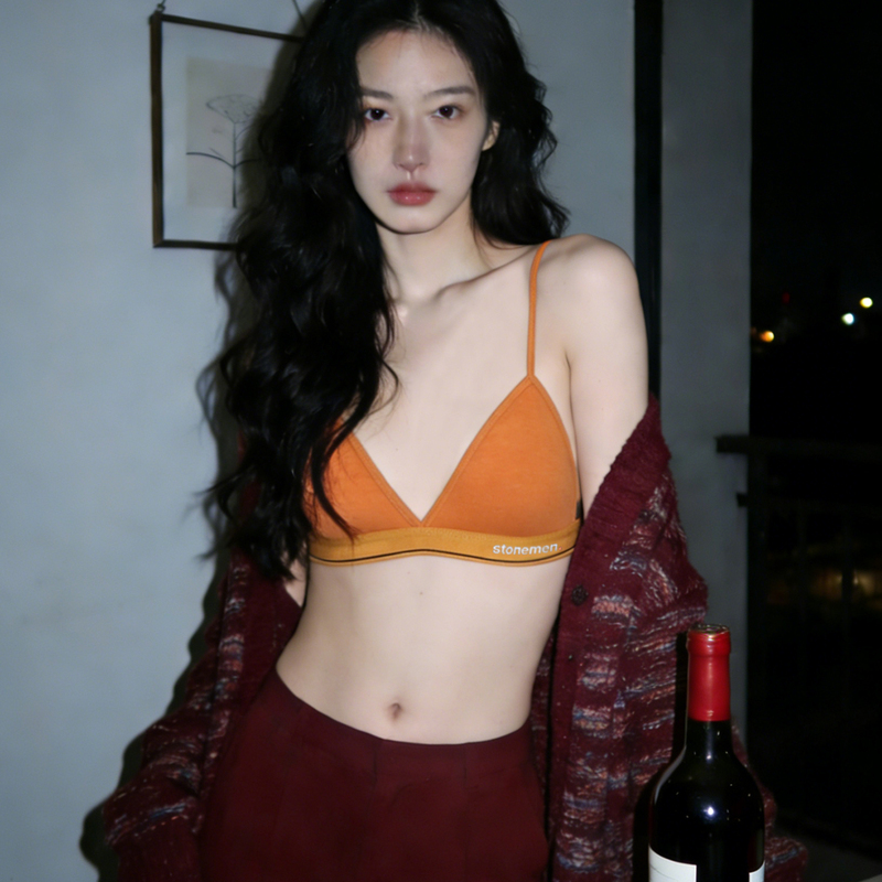 Stonemen【Originated from Australia】2026 Spring/Summer New Style Wireless French Triangle Cup Bra U-Back
