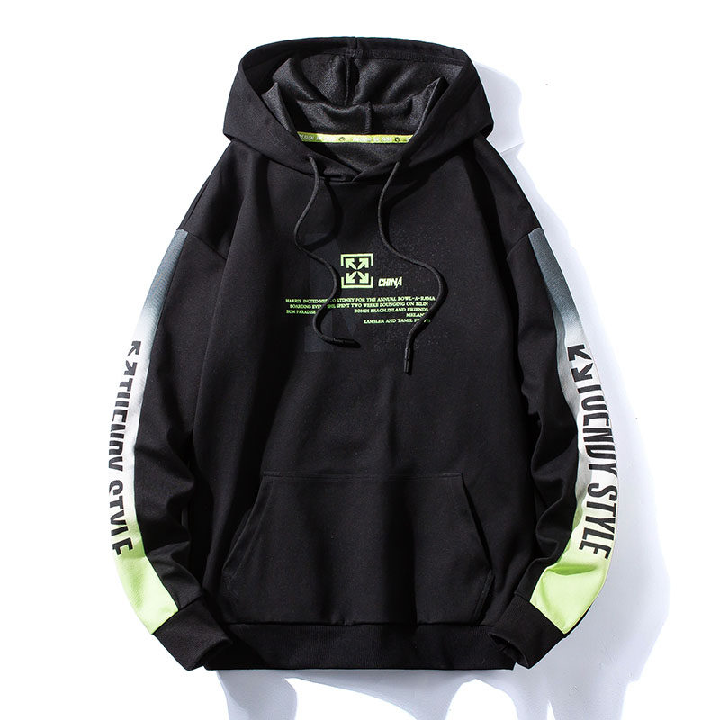 Hooded sweatshirt men's 2021 Autumn New Korean version of loose fashion fashion fashion fashion fashion and autumn men's sweatshirt coat coat