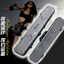 Multi-function hard raft fishing special rod bag micro lead table fishing bag Hard shell boat raft rod raft wheel raft line set Fishing gear bag