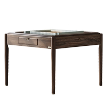 Ruxi new Chinese nanmu solid wood mahjong table dual-purpose fully automatic home high-end bass mahjong machine