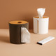 Tissue box paper box home living room round paper roll bathroom creative desktop paper paper box coffee table storage box