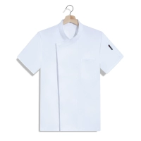 Белые косые чисто-белые короткие рукава