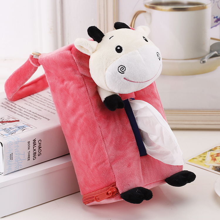Car towels box Car extraction style paper towels Cute Hanging Creative Car On-board Sanitary Paper Box in-car Supplies