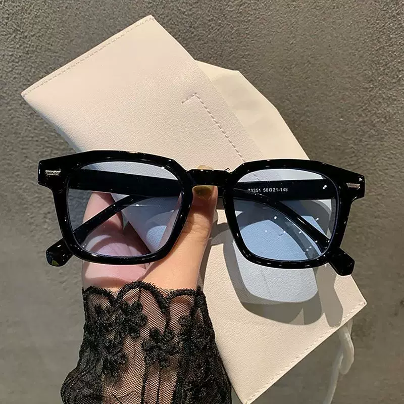 [Retro 2024 классика винтаж квадратные солнечные очки женщины Oversized]