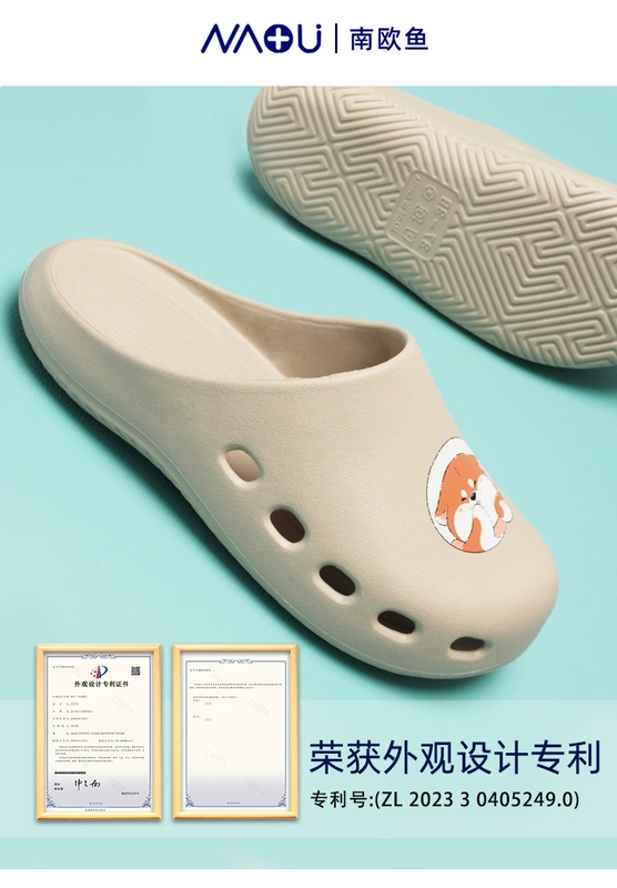 Giày Phẫu Thuật Cá Nam Âu Nam Crocs Giày Làm Việc Của Bác Sĩ Phòng Phẫu Thuật Giày Đặc Biệt Y Tá Mũi Giày Nam chống Trơn Trượt dép tĩnh điện xanh