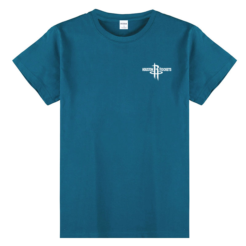 Áo thun cotton nam ngắn tay mùa hè XL thể thao nam béo cổ tròn tay áo nam nửa 桖 áo sơ mi chạm đáy thủy triều áo thun gucci