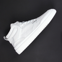 2022 new autumn and winter high-top shoes Korean version trend aj sports and leisure shoes genuine leather all-match Air Force One small white shoes