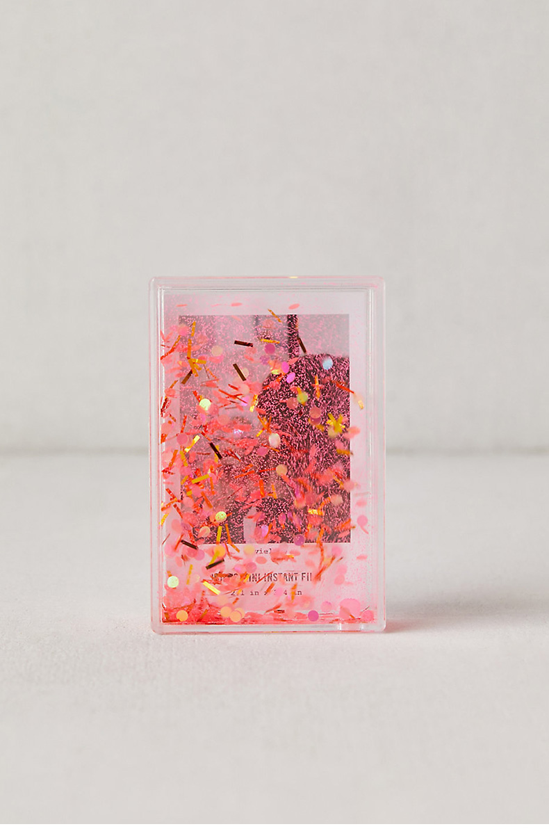 Flash vui nhộn với khung ảnh sequin Urban Outfitters sáng tạo khung ảnh thời trang vui nhộn mới - Kính kính mắt thời trang