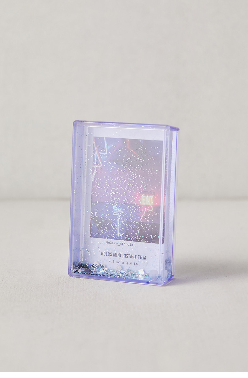 Flash vui nhộn với khung ảnh sequin Urban Outfitters sáng tạo khung ảnh thời trang vui nhộn mới - Kính kính mắt thời trang