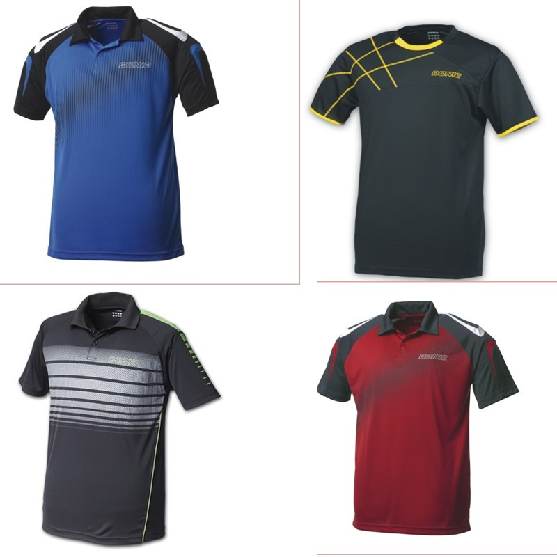 Special cabinet Donick new full polyester short sleeves DONIC table tennis suit 83612 short blouses clear goods
