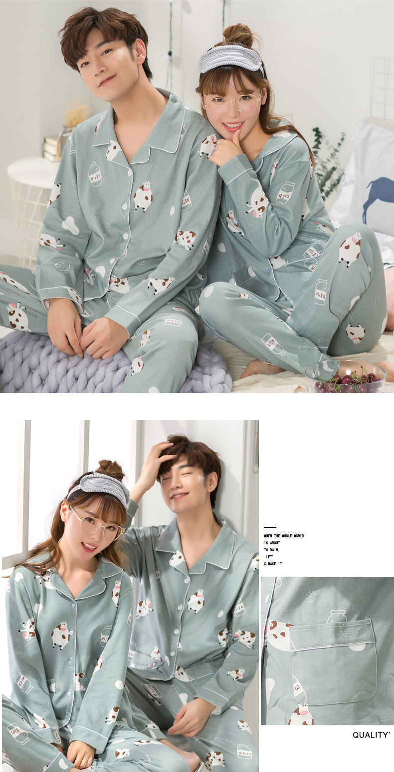 Pyjama mixte en Coton à manches longues - Ref 3004435 Image 19