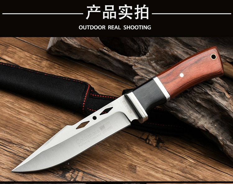 Dao tự vệ Vũ khí lạnh Dao cạo Tritium Dao di động Sói kiếm Quân đội Lưỡi dao lực lượng đặc biệt Dao bỏ túi ngoài trời Dao thẳng - Công cụ Knift / công cụ đa mục đích