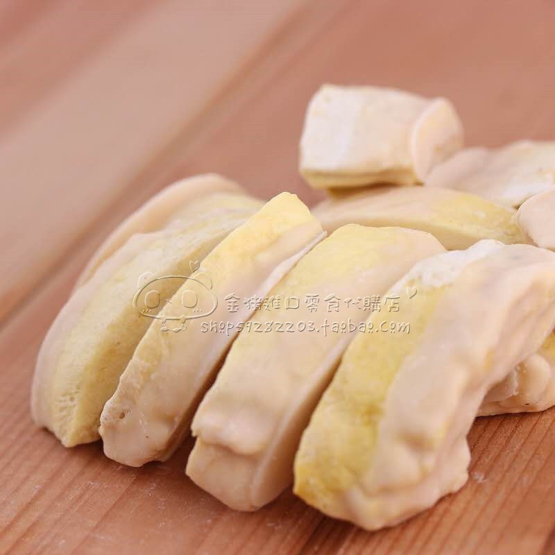Have zero food freeze-dried durian 58g durian crispy casual fruit pulp Thai flavor Net red gold pillow durian dried durian