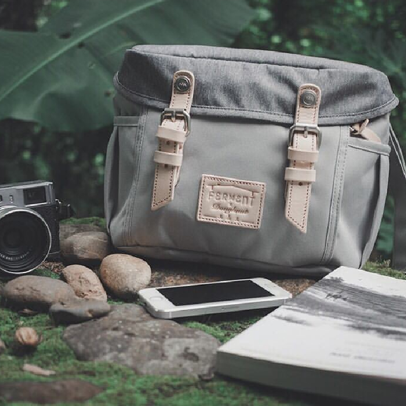 Doughnut Doughnut Camera Photographic Bag Single Shoulder Diagonal Satchel Cute Waterproof Wear and Travel Men and women Fashion