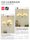 Apeal Vintage Danish Bedroom Chandelier Retro Dining Room Study French Bauhaus Designer Homestay Lighting Fixtures