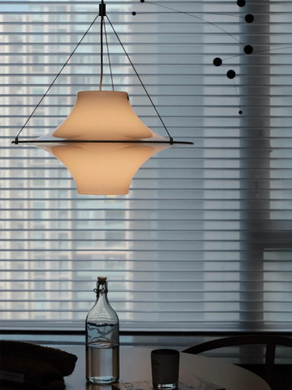 Lokki Seagull French-Style Vintage Restaurant Pendant Light, Cream-Style Study and Bedroom Lamp, Nordic Bar Island Ufo Lamp