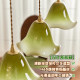 Apeal French Retro Designer Lily of the Valley Flower Pendant Light, Simple Mid-Century Style Ambiance Dining Room Bar Lamp